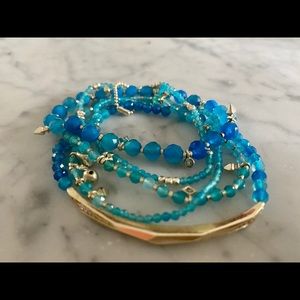 Kendra Scott beaded multi stand bracelet